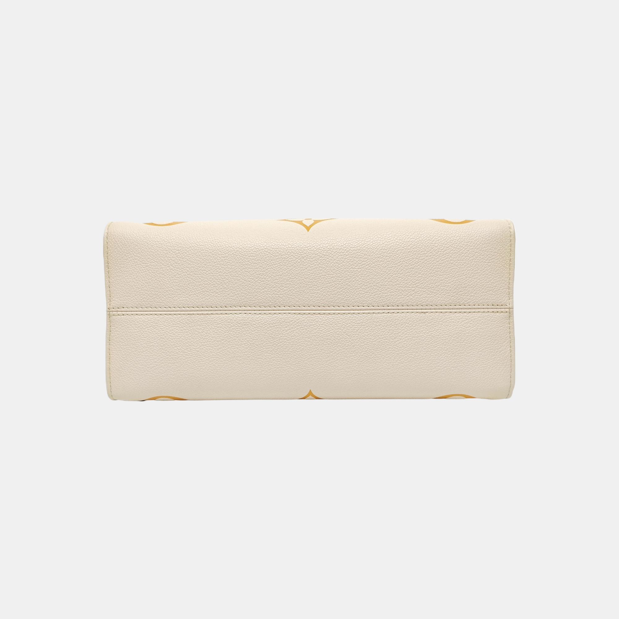 ONTHEGO MM Monogram Calfskin Beige
