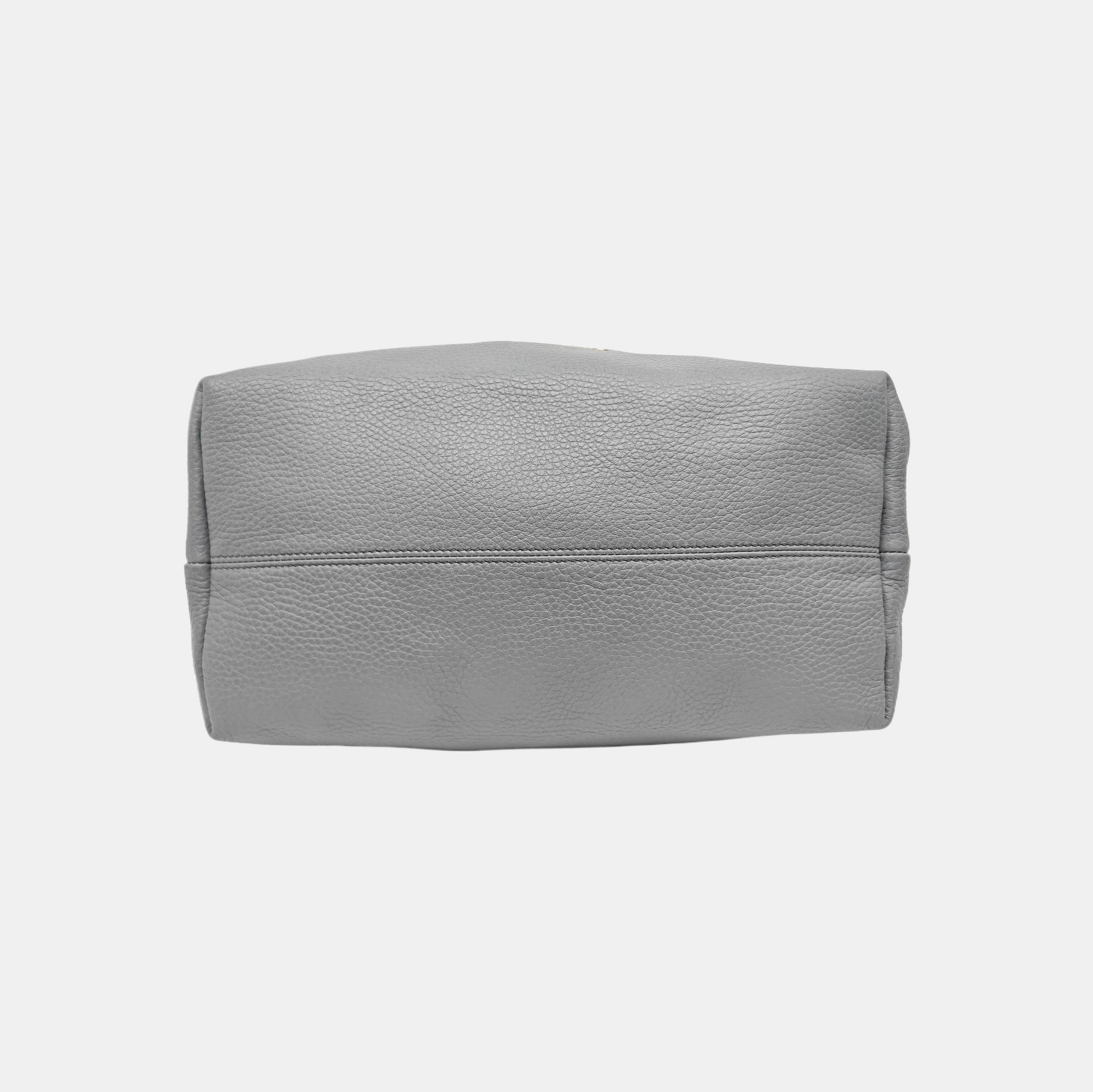 Calfskin Top Handle Bag Blue