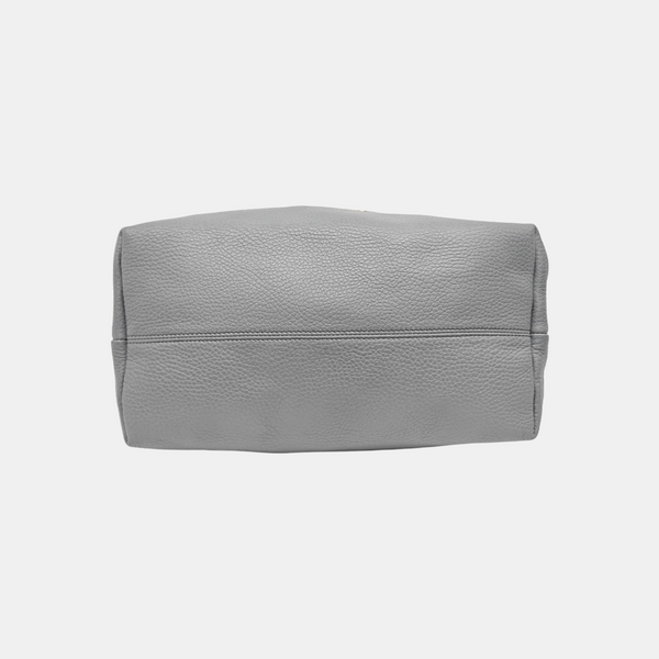 Calfskin Top Handle Bag Blue