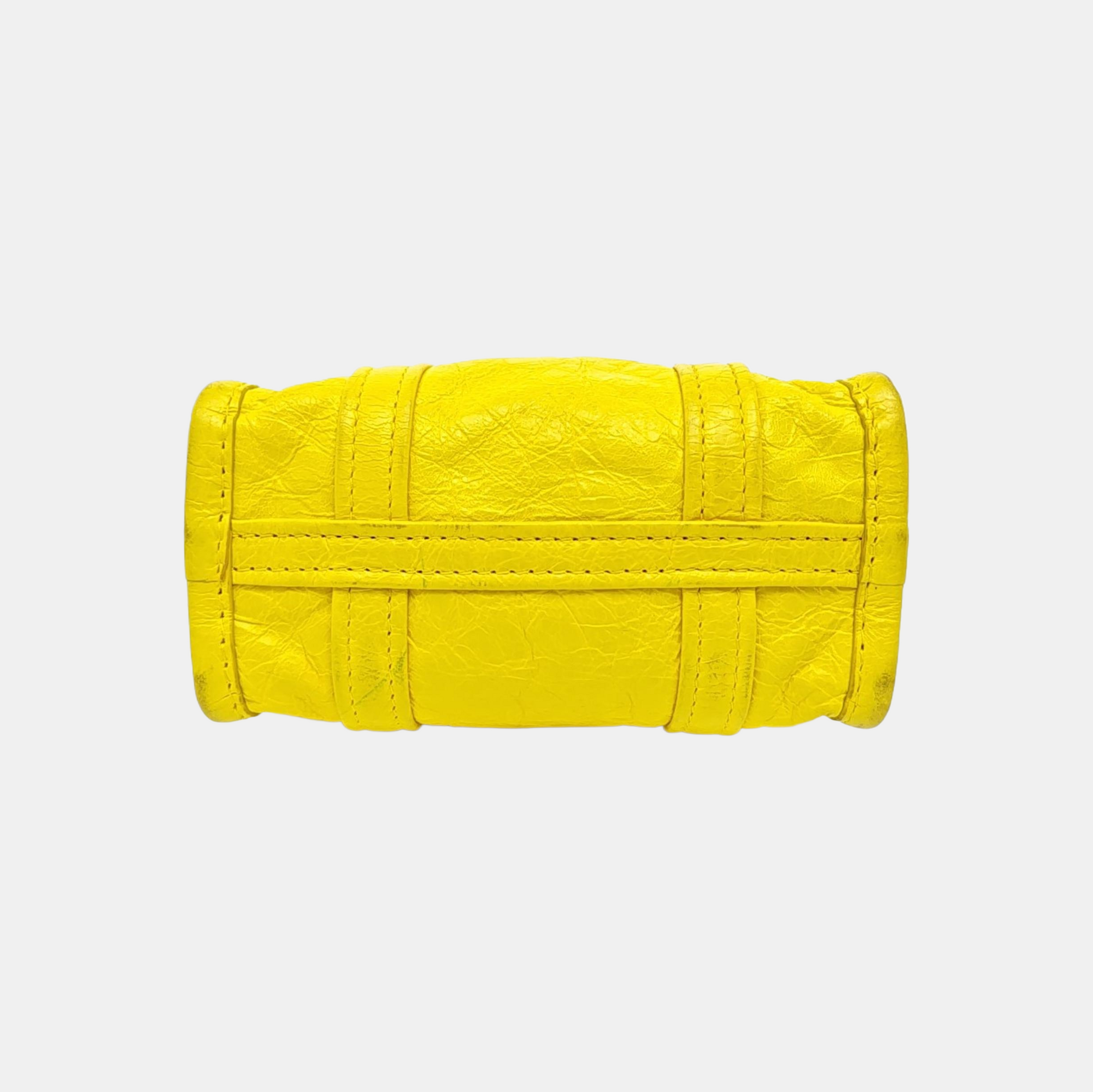 Bazar Quilted Calfskin Yellow