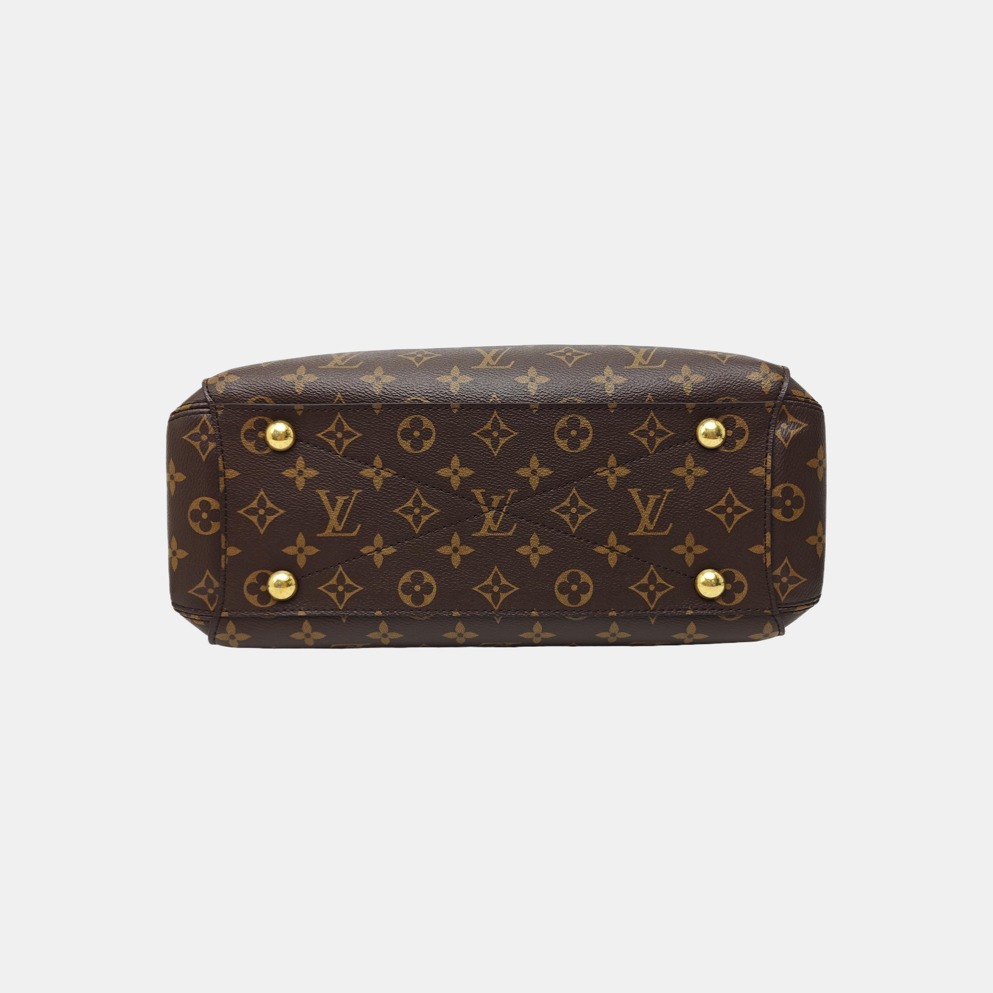 MONTAIGNE Monogram Coated Canvas Brown