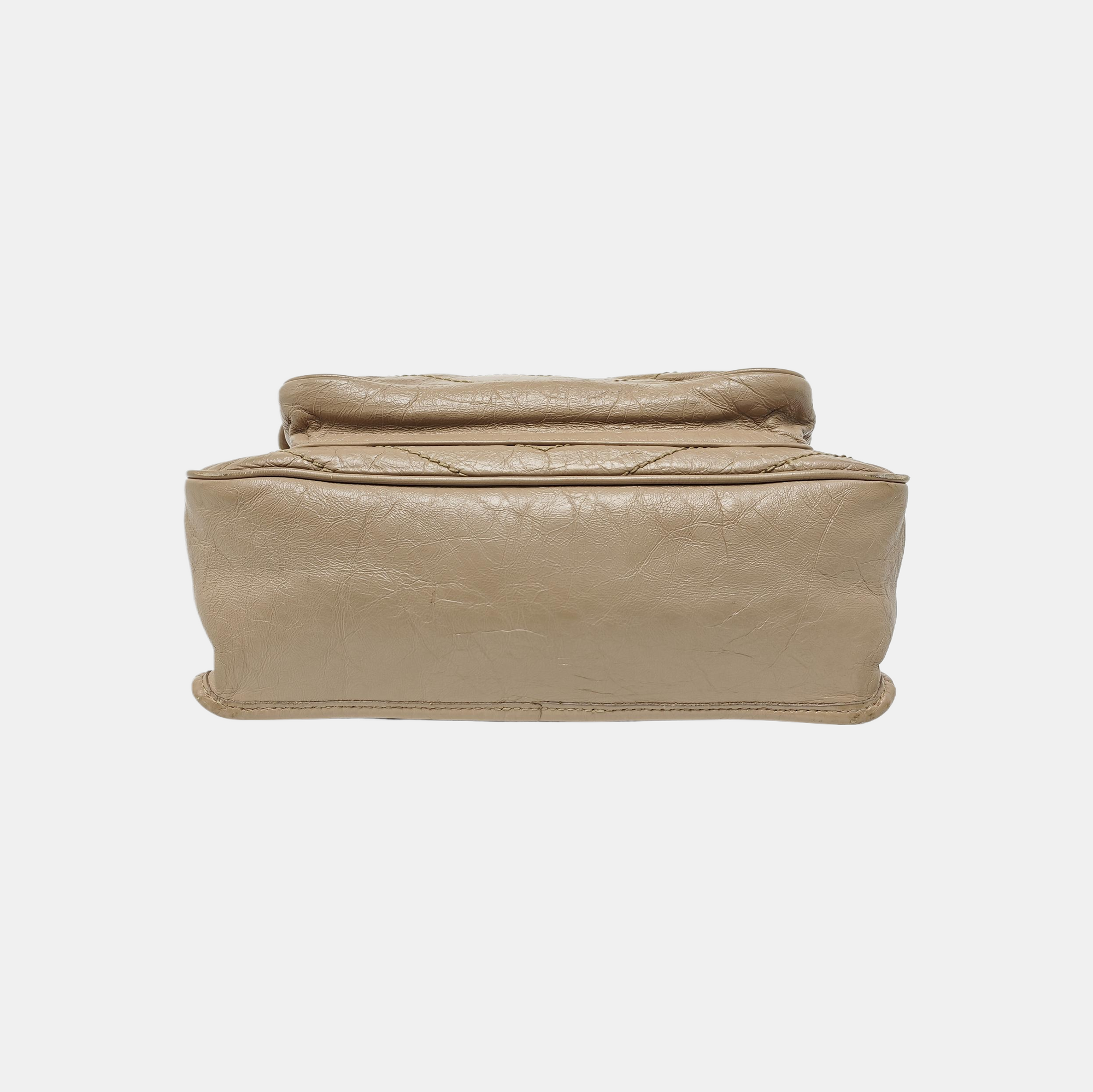 NIKI Medium Chevron Calfskin Pink
