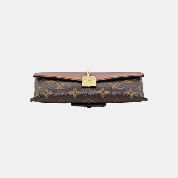 PADLOCK Monogram Coated Canvas Brown
