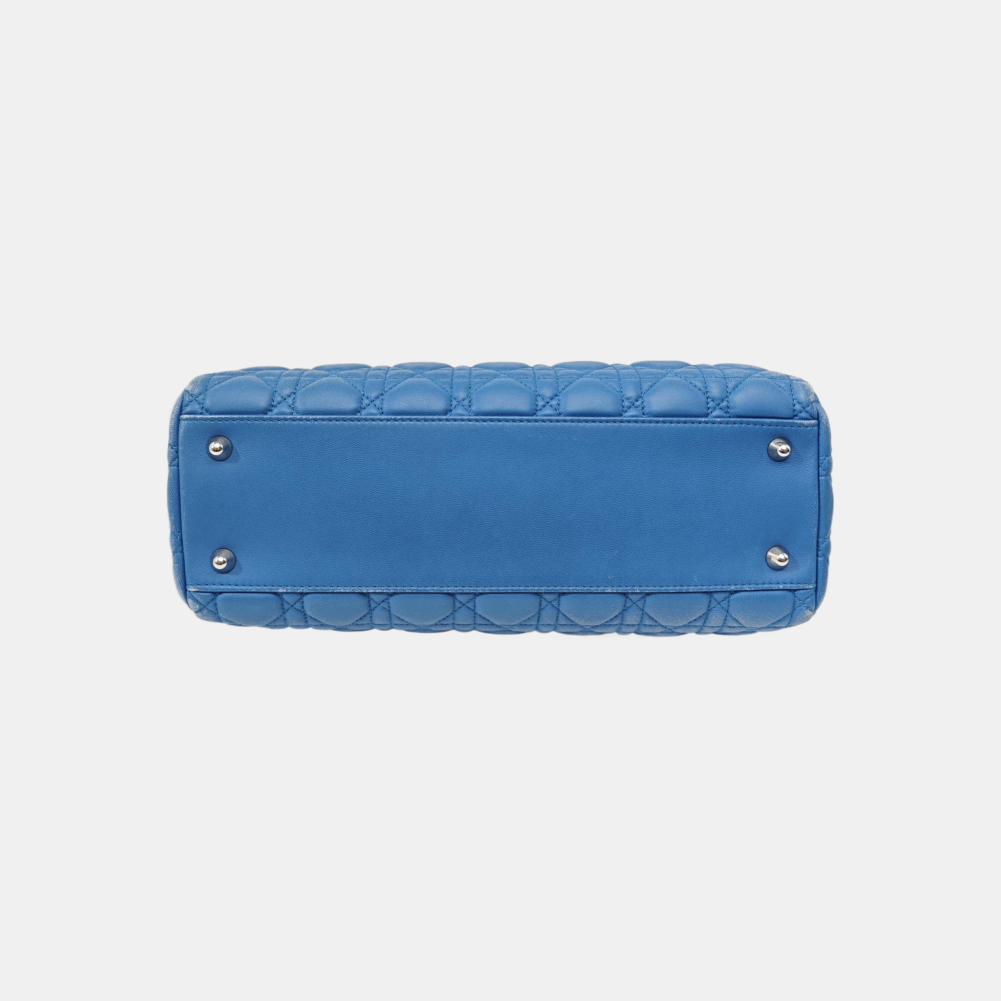 Dior Soft Cannage Calfskin Blue