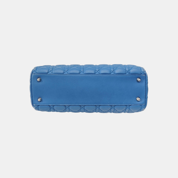 Dior Soft Cannage Calfskin Blue