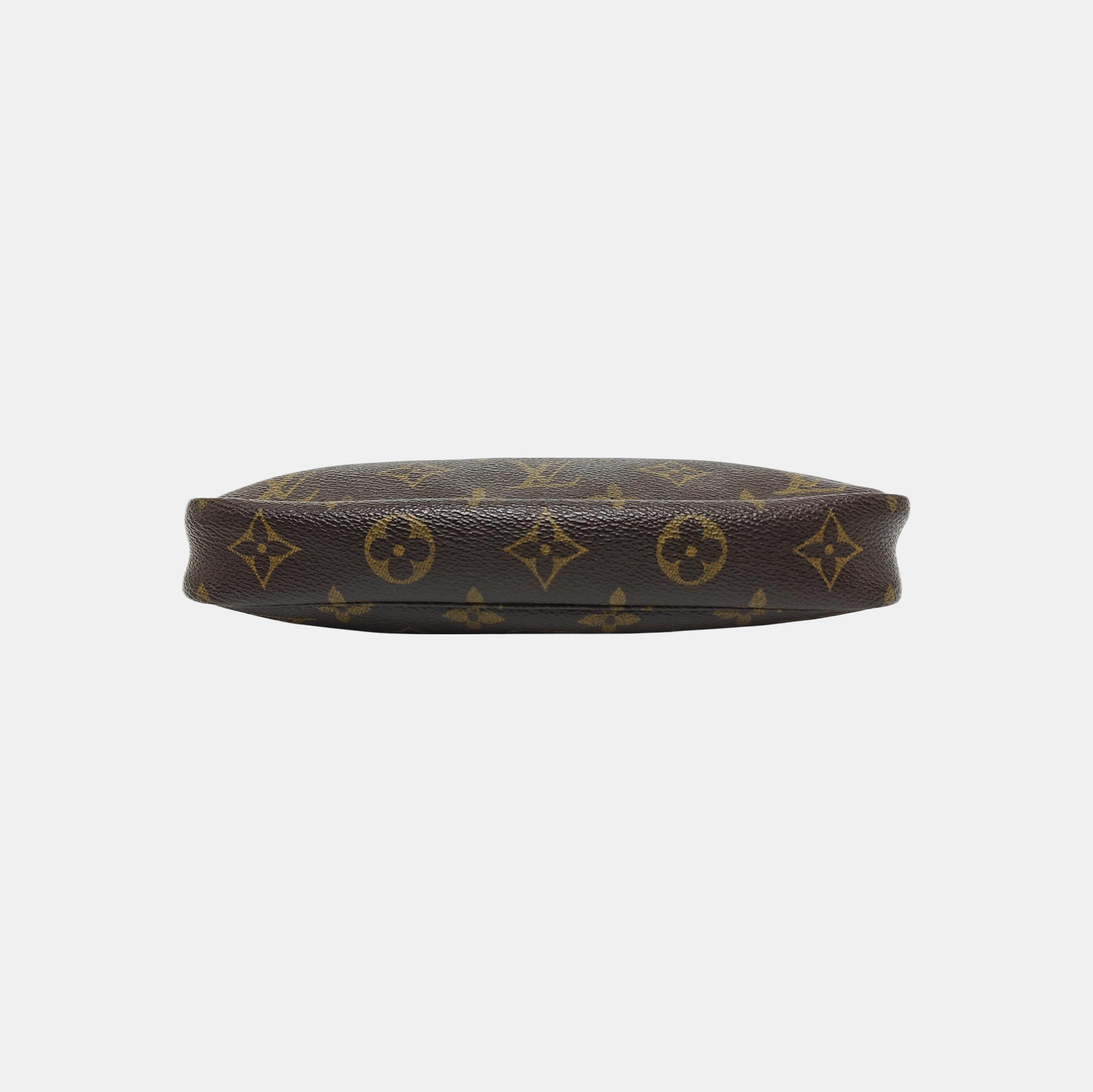 ACCESSOIRES Monogram Coated Canvas Brown