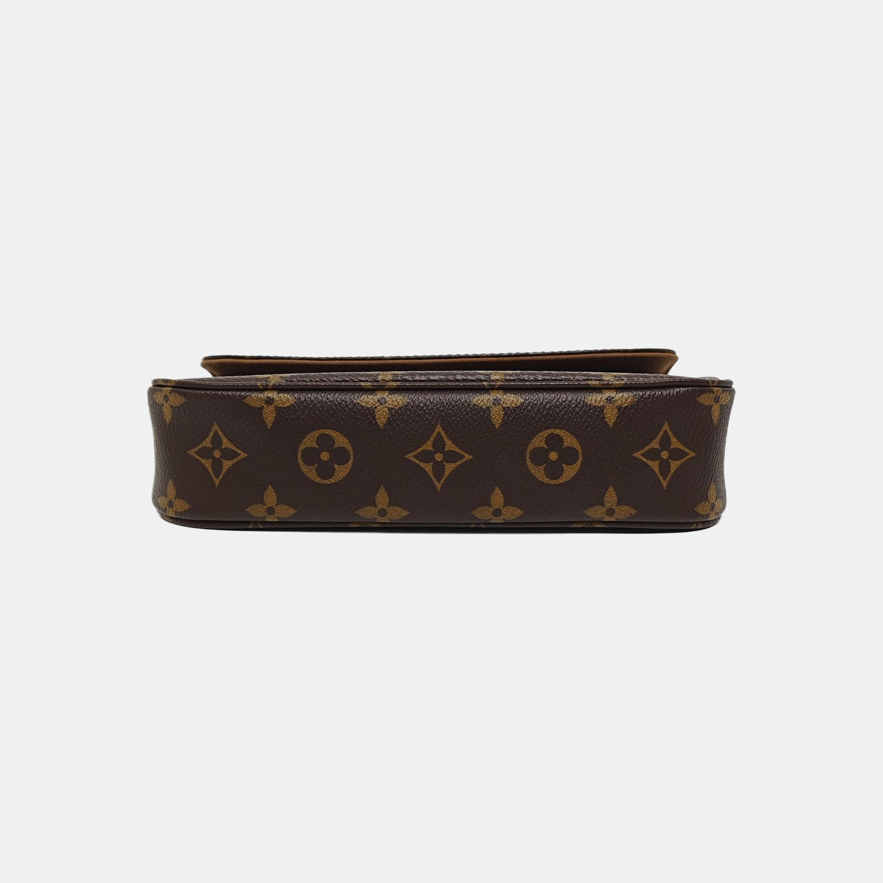 IVY Monogram Coated Canvas Brown