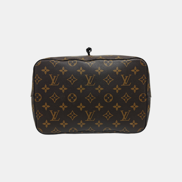 NÉONOÉ MM Monogram Coated Canvas Brown