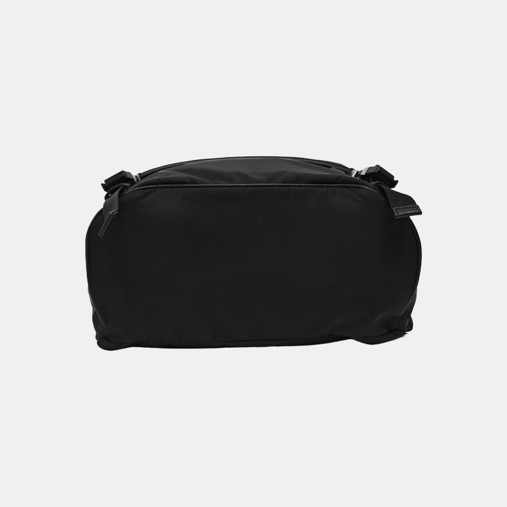 Nylon Shoulder Bag Black