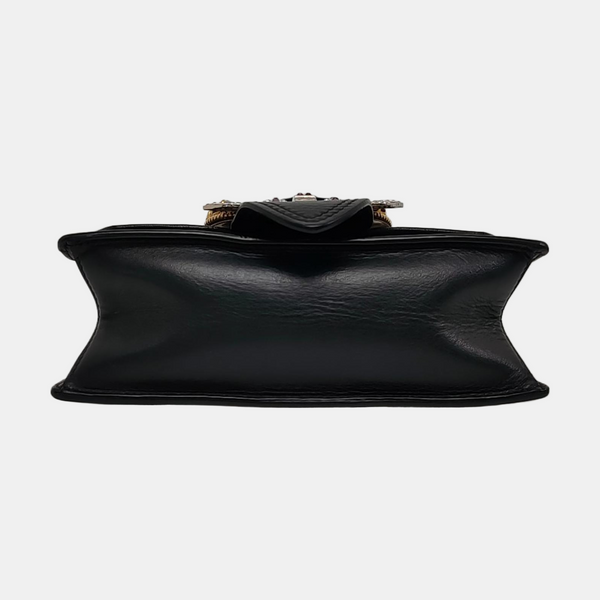 Miu Lady Calfskin Black