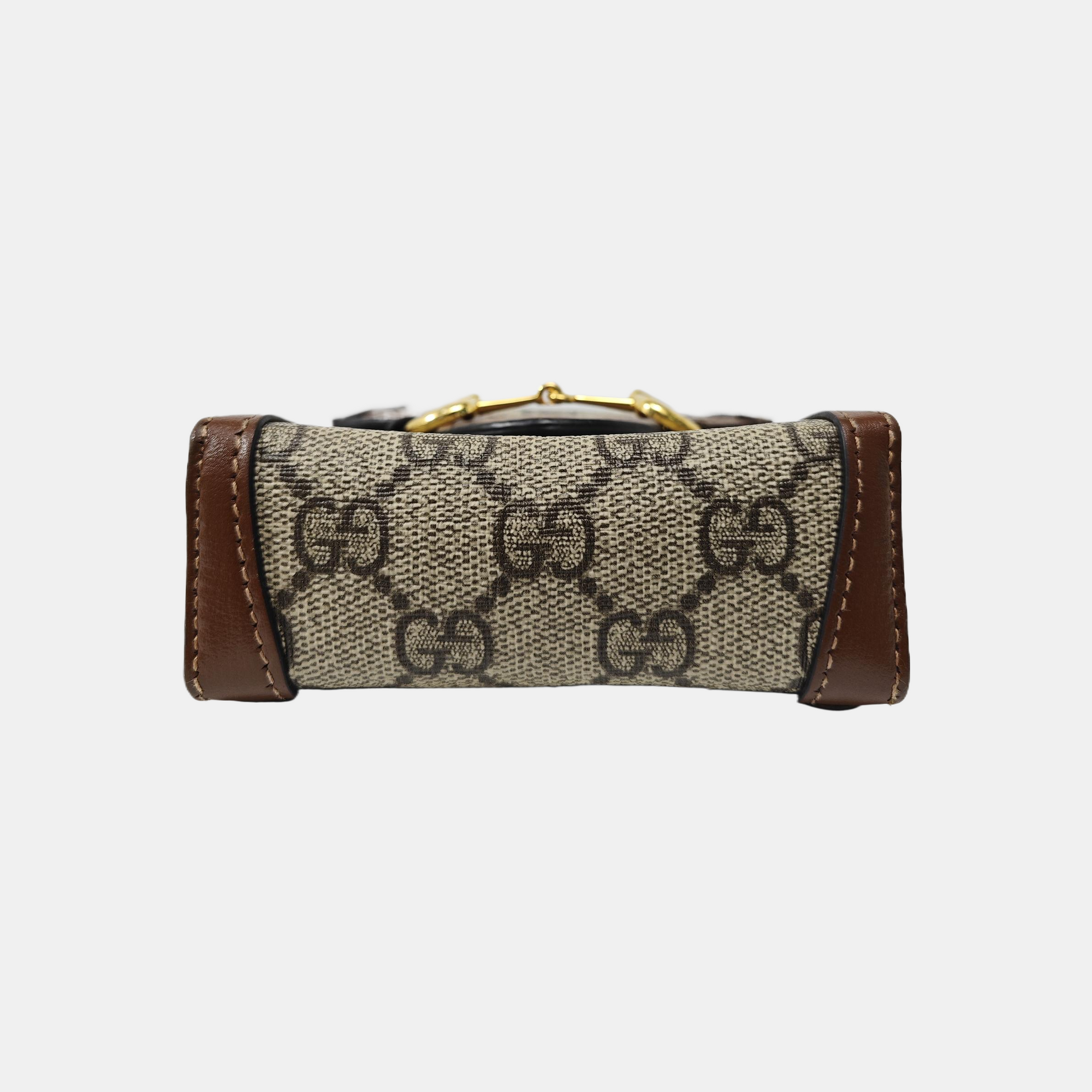 Horsebit 1955 Mini Coated Canvas Beige