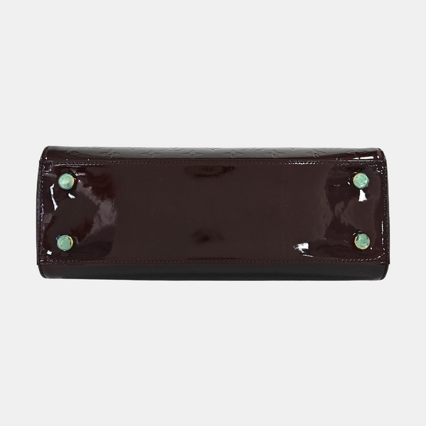 BREA MM Monogram Patent Leather Red