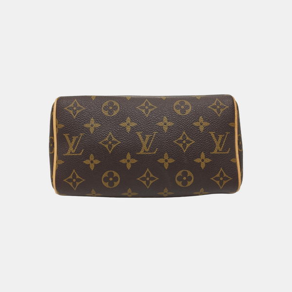 SPEEDY 20 Monogram Coated Canvas Brown