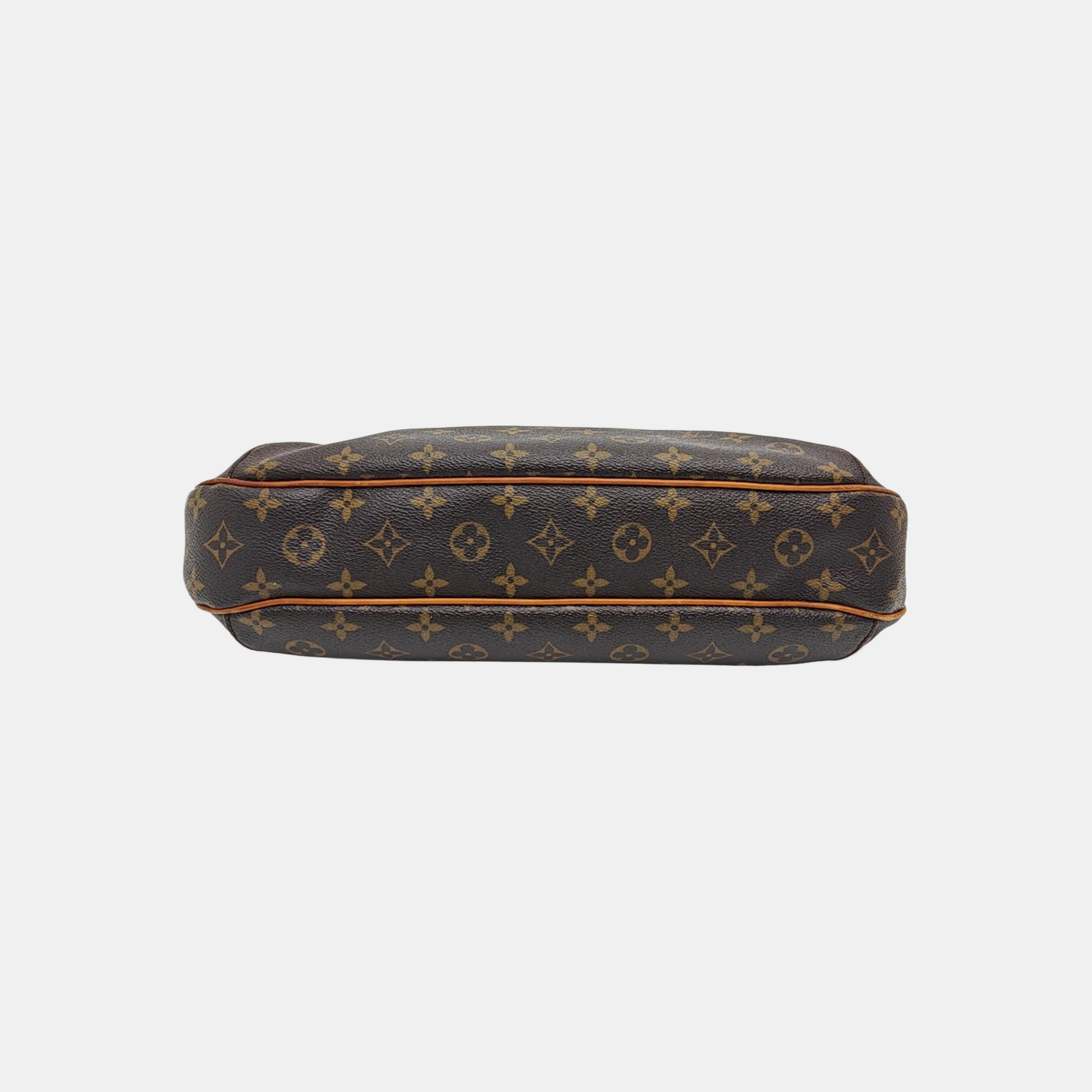 VINTAGE THAMES GM Monogram Coated Canvas Brown