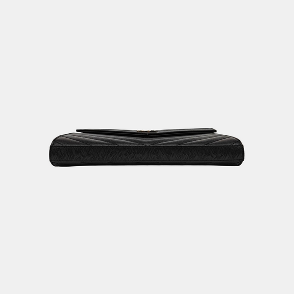 MONOGRAM Medium Chevron Calfskin Black