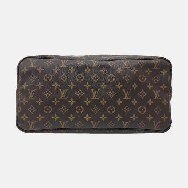 NEVERFULL GM Monogram Coated Canvas Brown