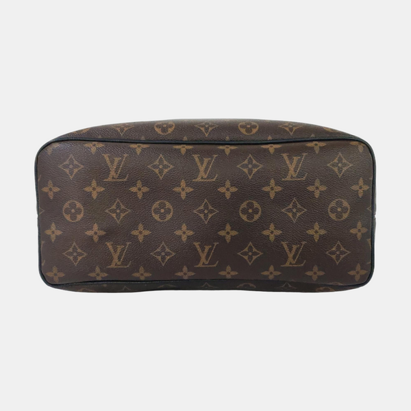 PALK Monogram Coated Canvas Brown