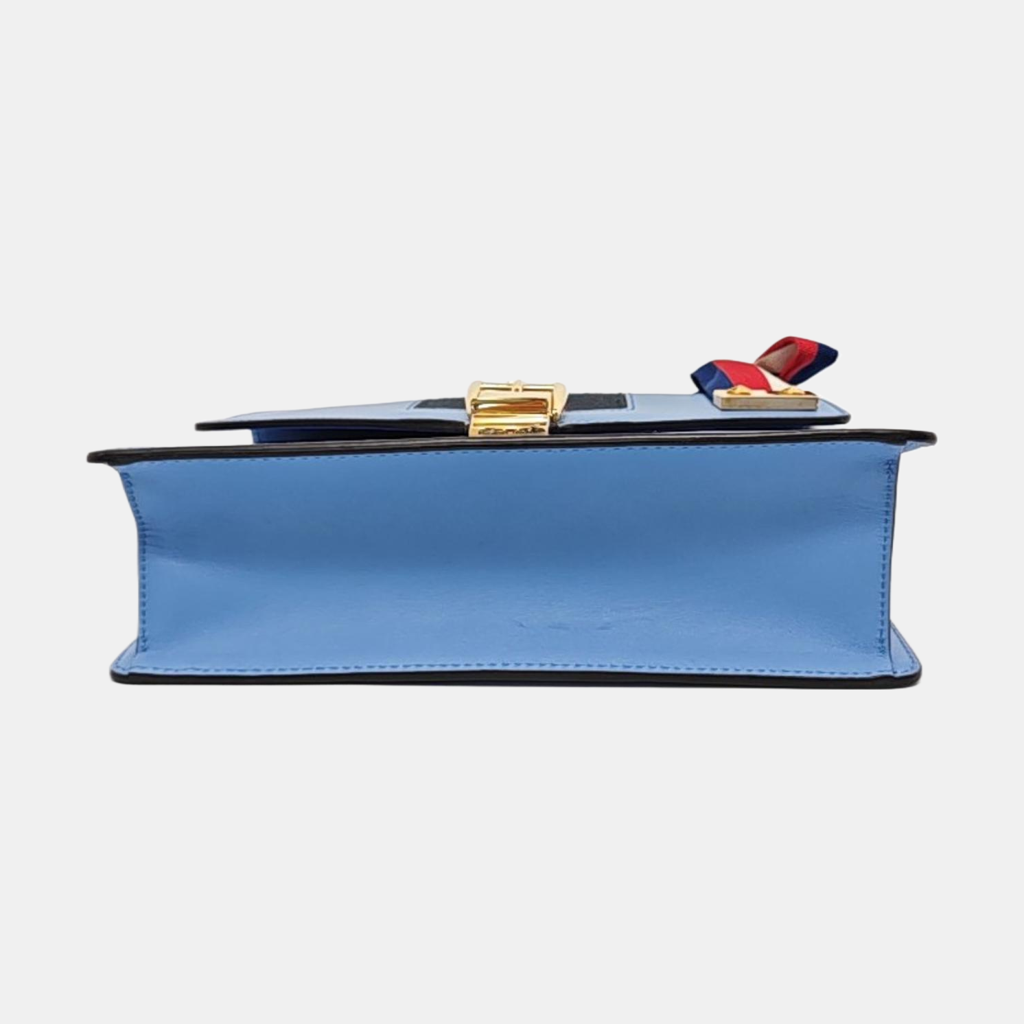 Authenticated pre-owned  Sylvie Small Calfskin Blue - Crossbody Bag at Looply