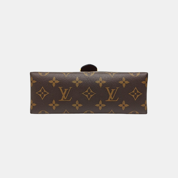 LOCKY BB Monogram Coated Canvas Brown