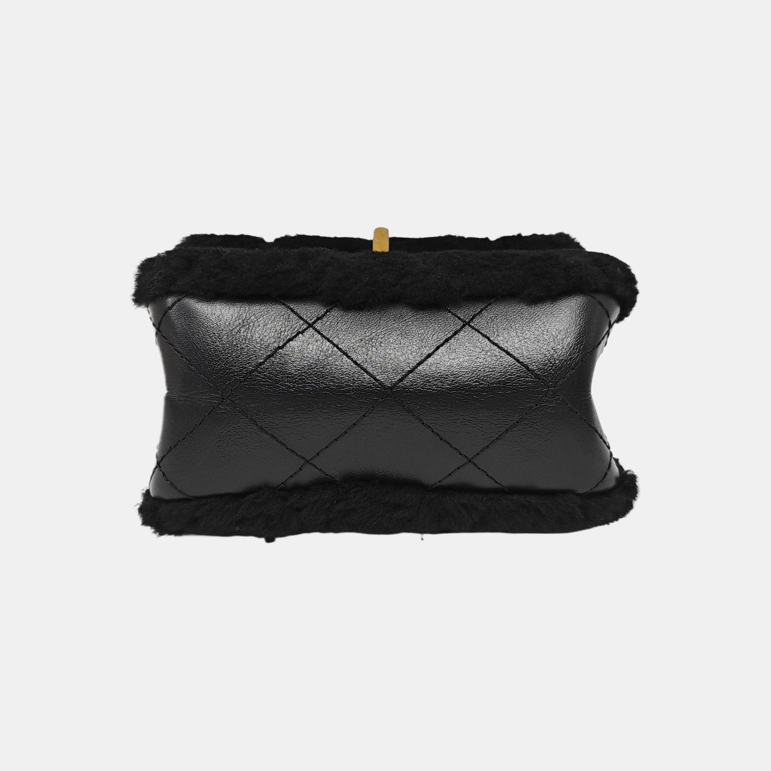 2.55 Quilted Sheepskin Black