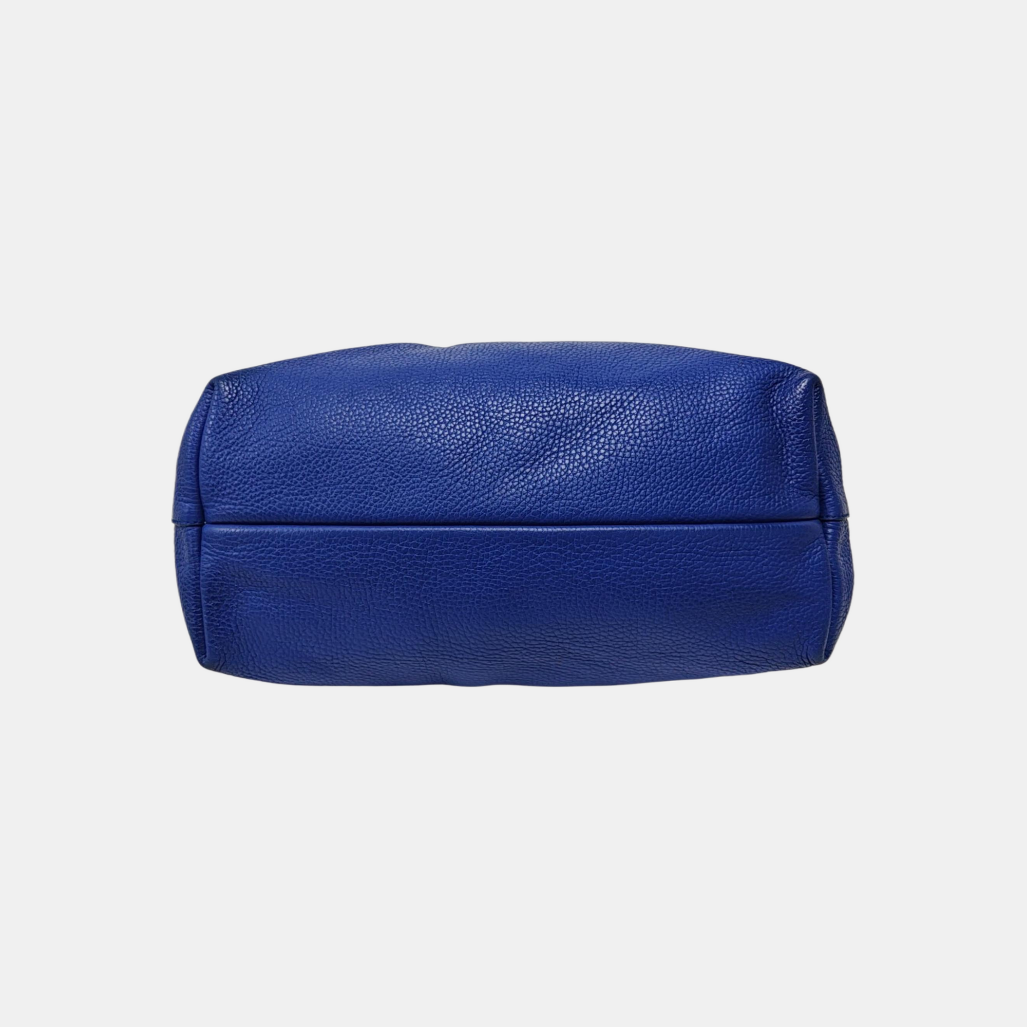 Calfskin Tote Bag Blue