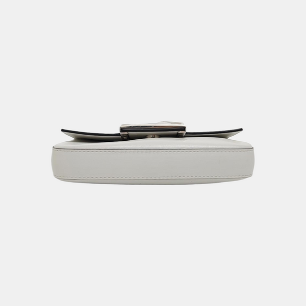 Baguette Mini Calfskin White