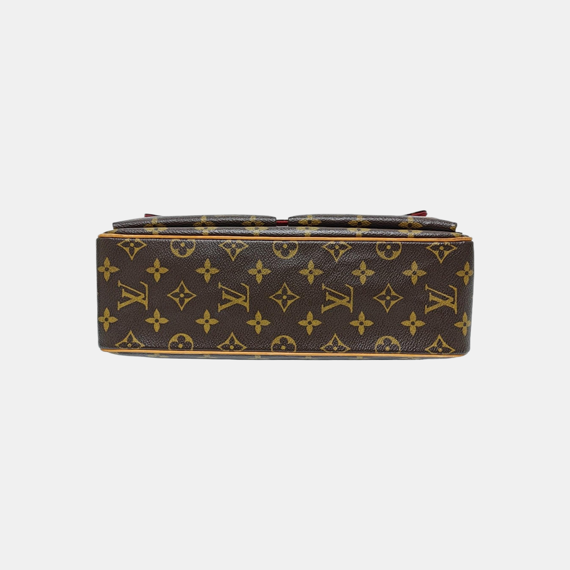 VIVA CITE Monogram Coated Canvas Brown