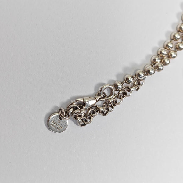 Interlocking G 925 Sterling Silver Necklace