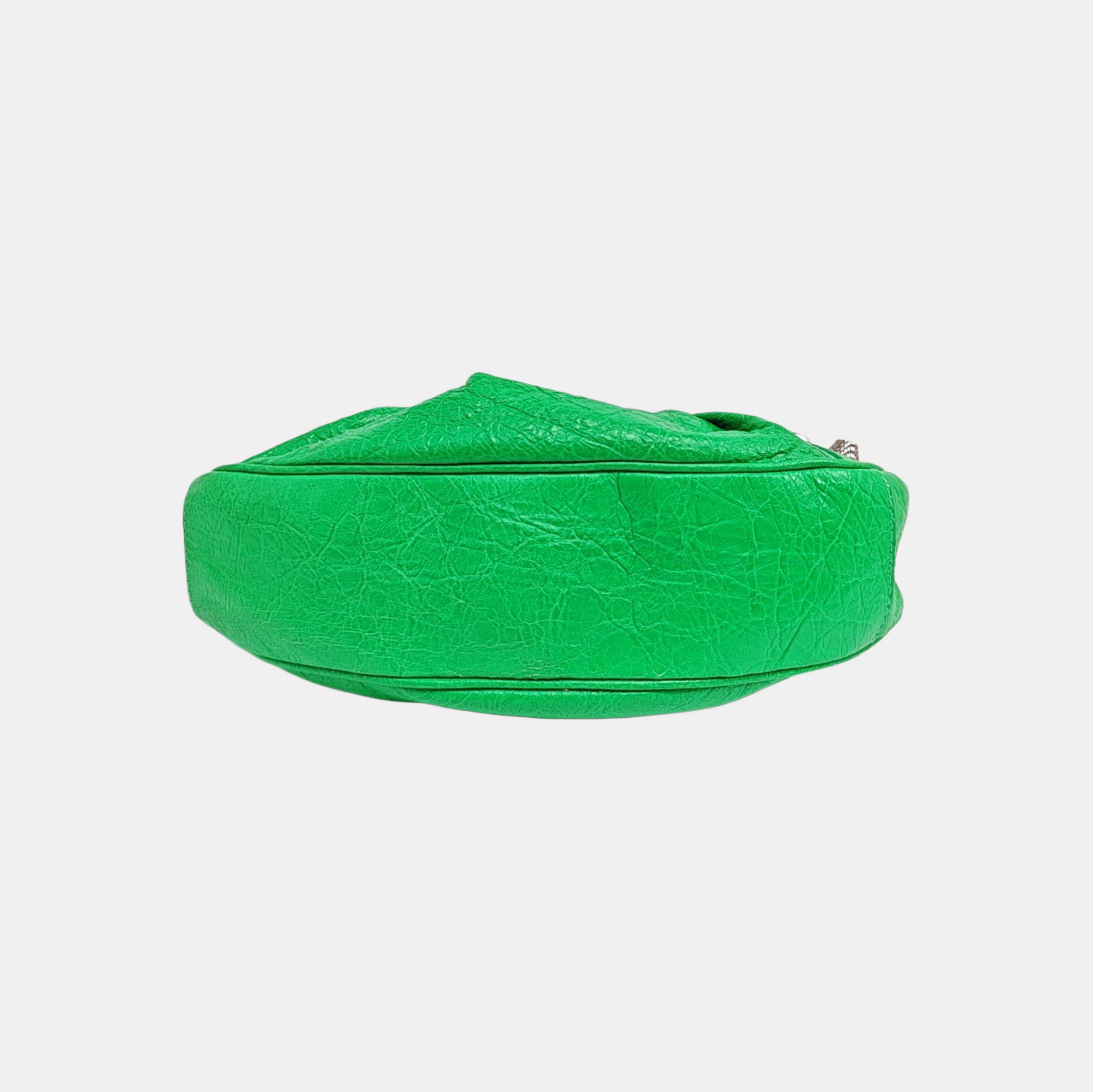 Le Cagole Mini Lambskin Green