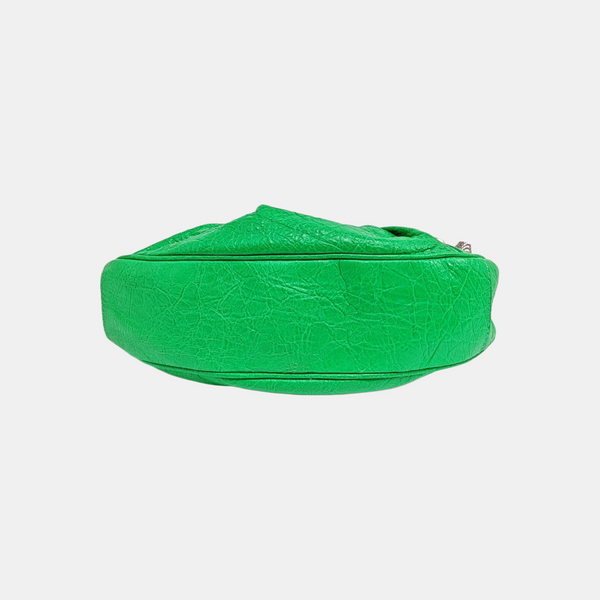 Le Cagole Mini Lambskin Green