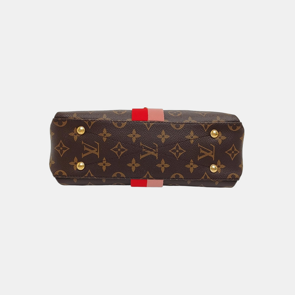 GEORGES BB Monogram Coated Canvas Brown