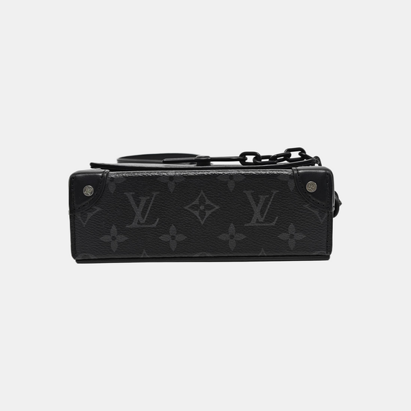 STEAMER Mini Monogram Coated Canvas Black