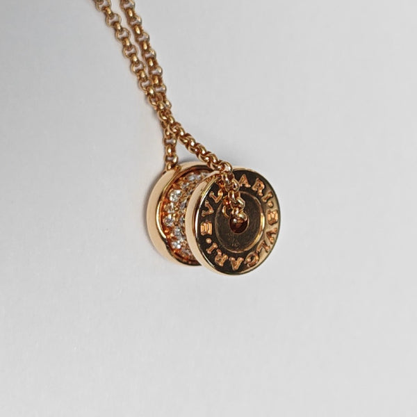B.ZERO1 18k Rose Gold Necklace