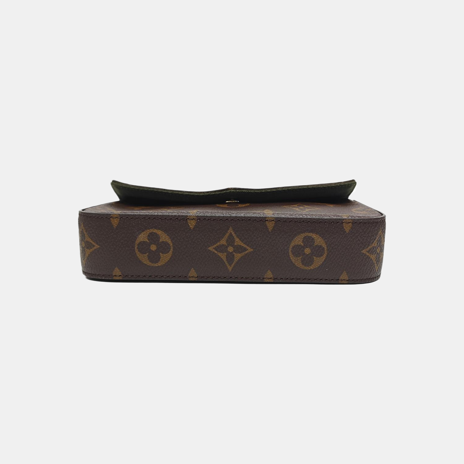 FÉLICIE Monogram Coated Canvas Brown