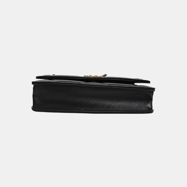 CHANEL 19 WOC Quilted Lambskin Black