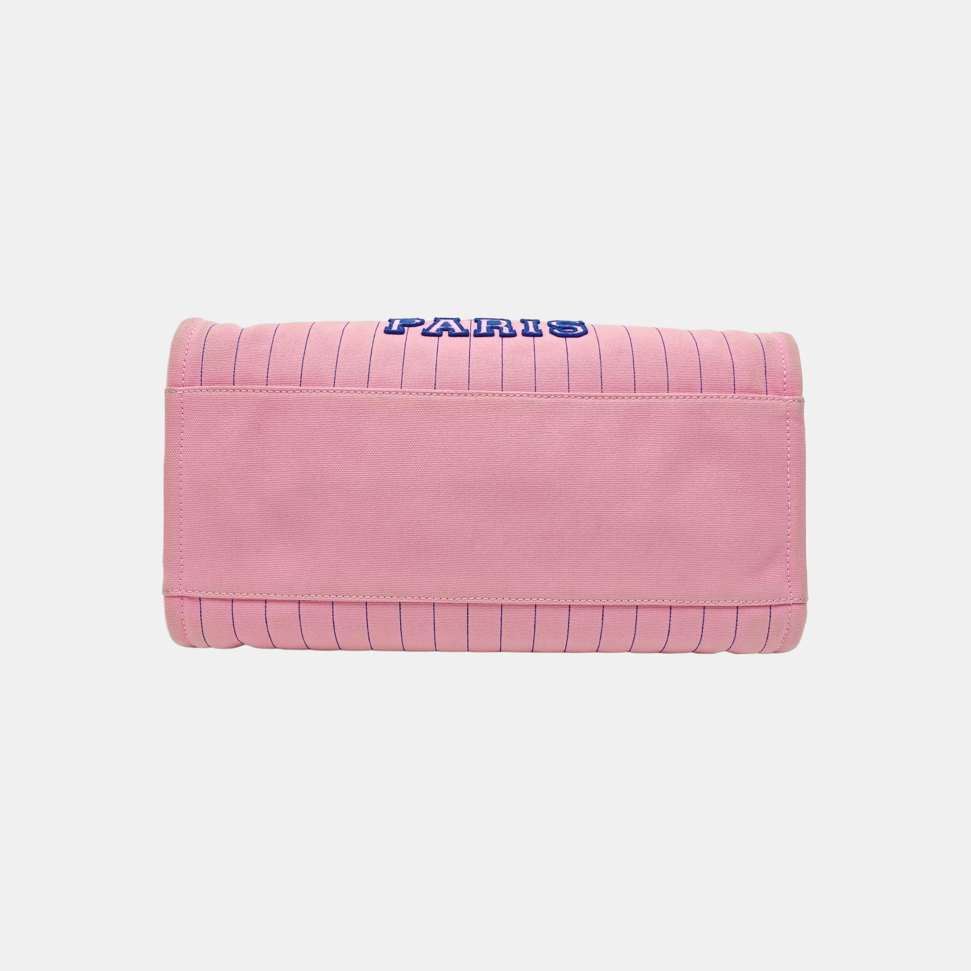 DEAUVILLE Large Quilted Canvas Pink