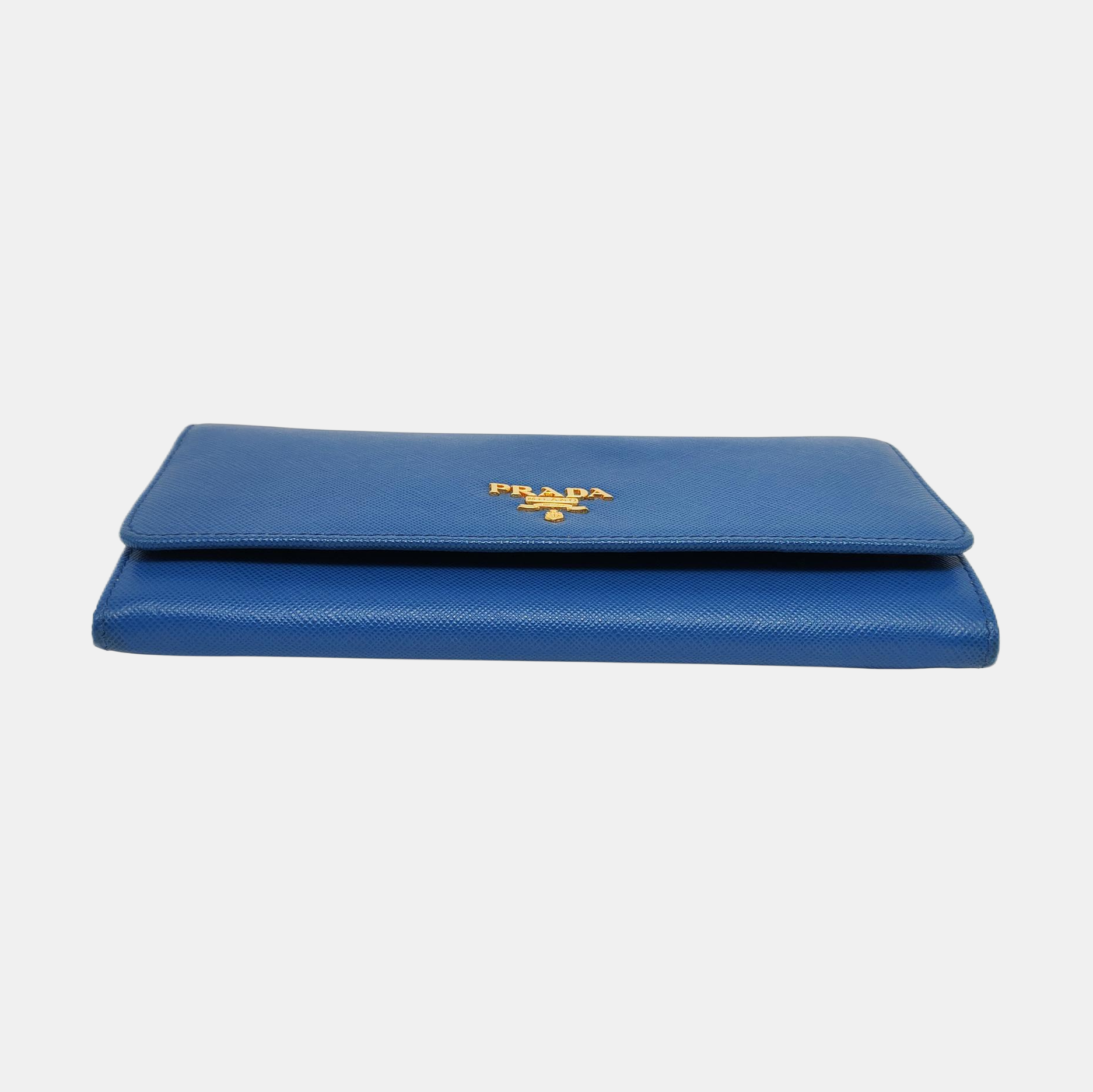Leather Wallet Blue