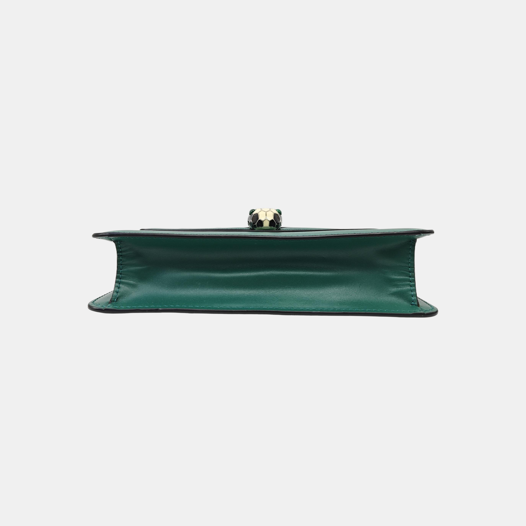 SERPENTI FOREVER Small Calfskin Green