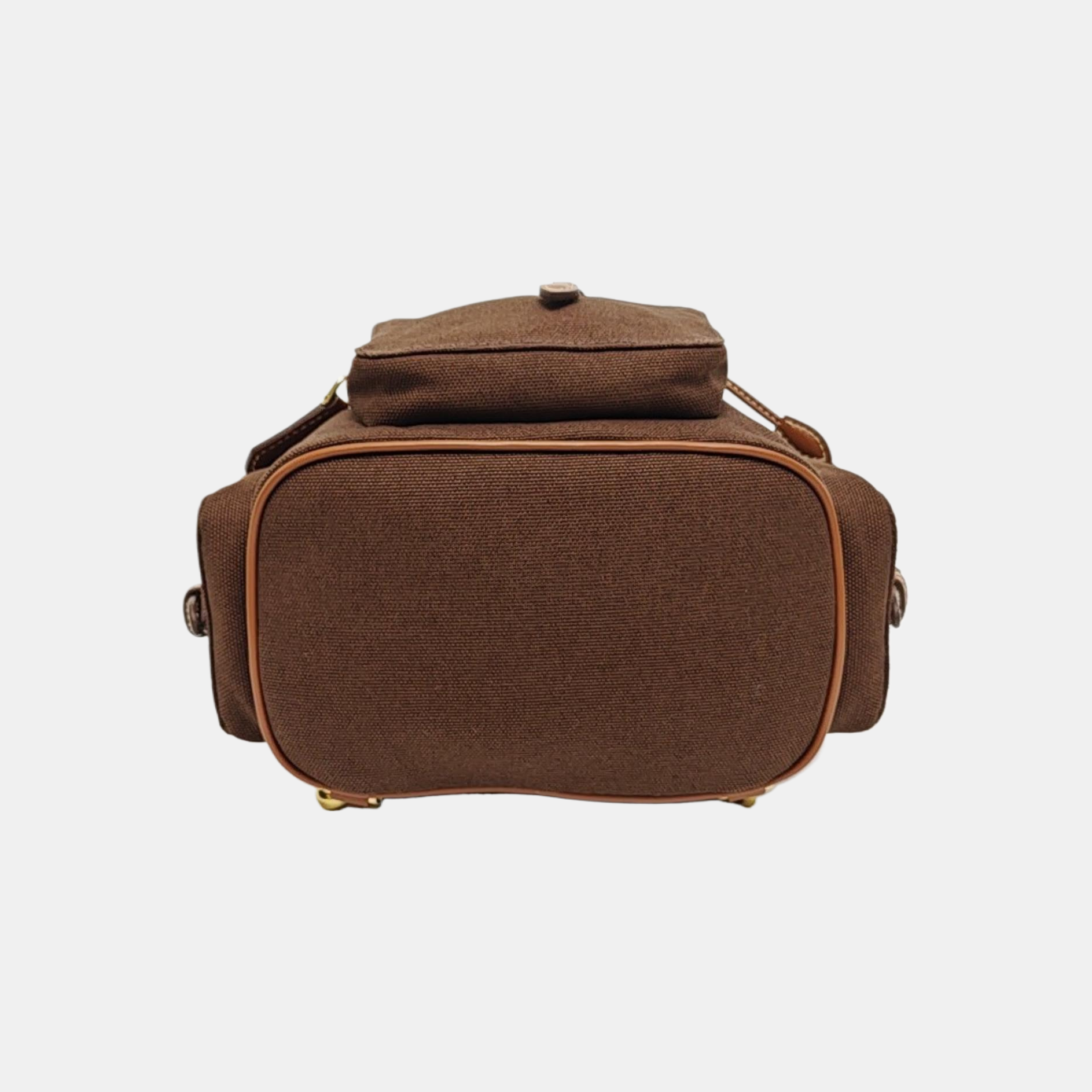 Fabric Backpack Brown