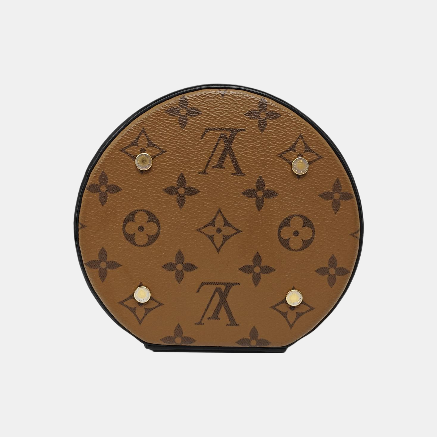 CANNES PM Monogram Coated Canvas Brown