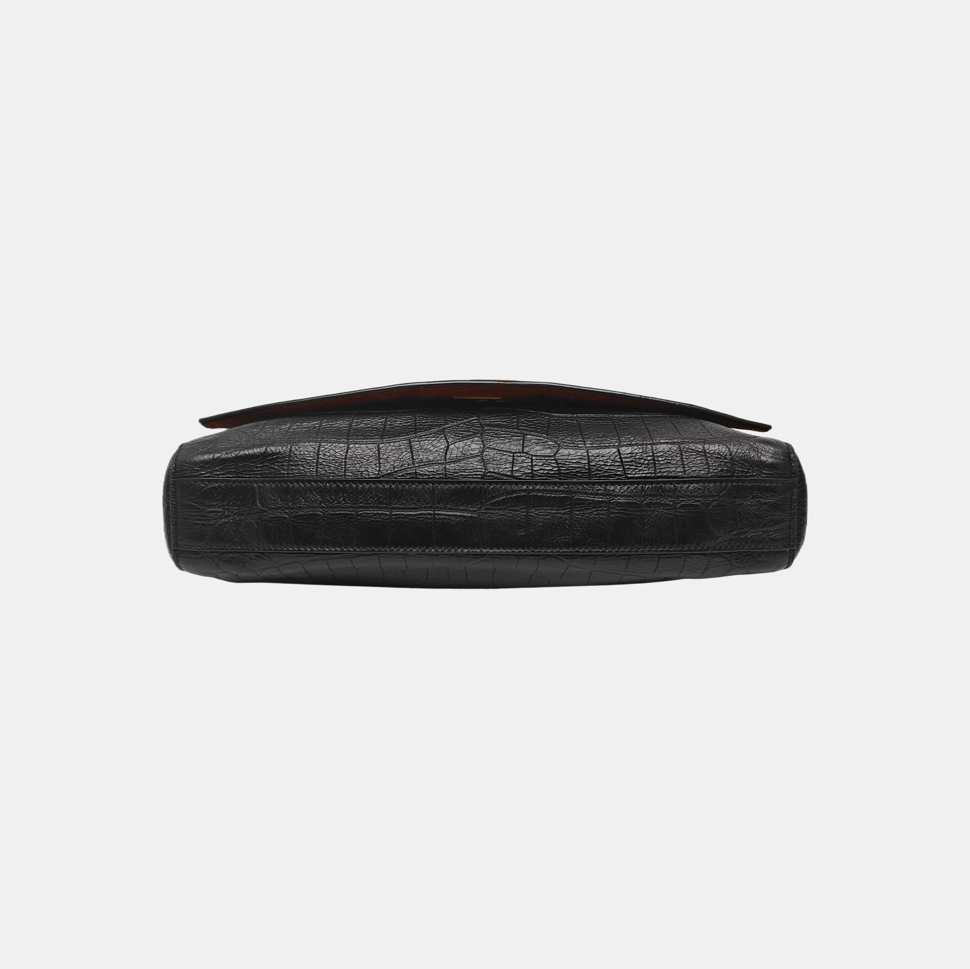 Calfskin Shoulder Bag Black