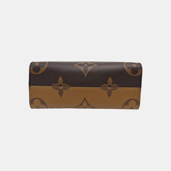 ONTHEGO PM Monogram Coated Canvas Brown