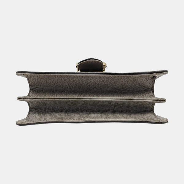 Authenticated pre-owned  Interlocking G Small Calfskin Grey - Shoulder Bag at Looply