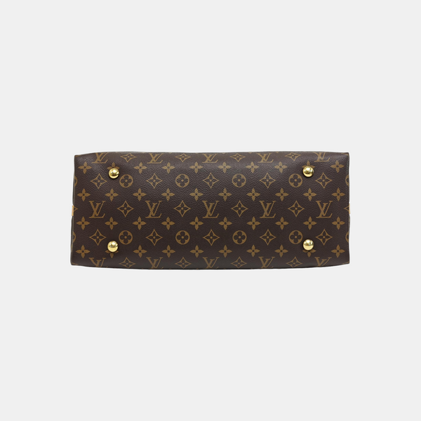 CARRYALL MM Monogram Coated Canvas Brown