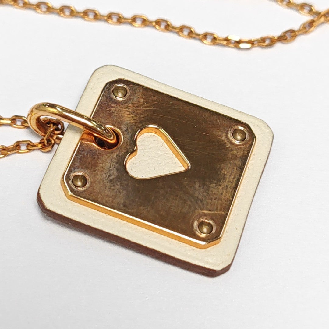 As De Coeur Metal Rose Gold Necklace