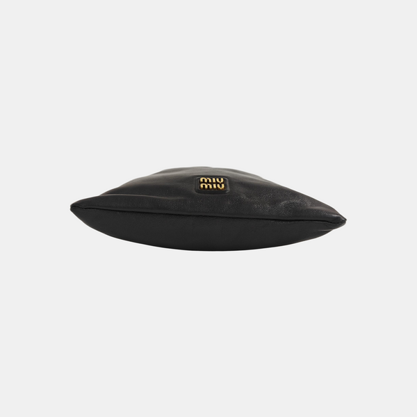Calfskin Top Handle Bag Black