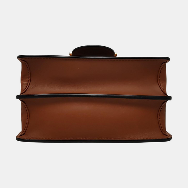 DAUPHINE Mini Monogram Coated Canvas Brown