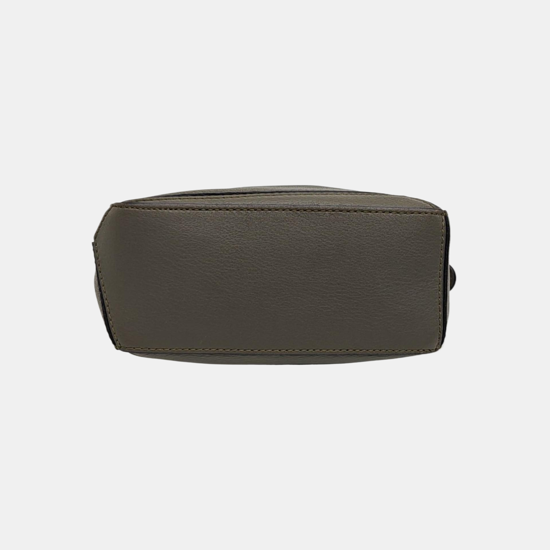 Puzzle Mini Calfskin Green