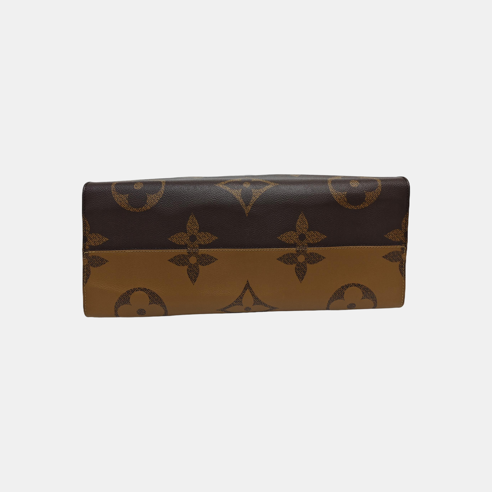 ONTHEGO GM Monogram Coated Canvas Brown