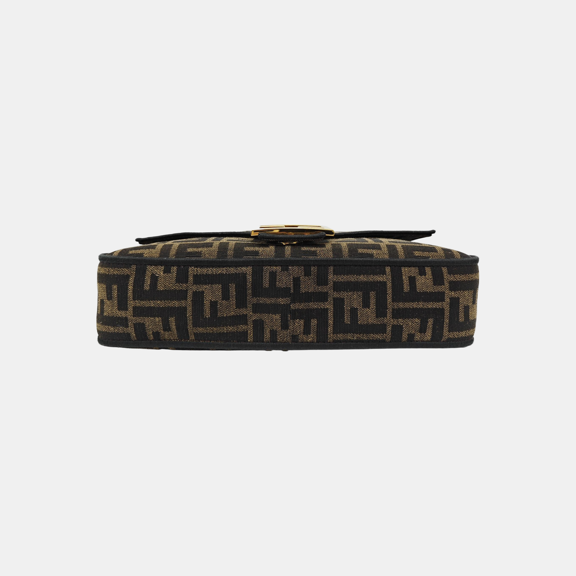 Baguette Medium Canvas Brown